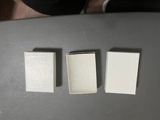 Premium White Swirl Cotton Filled Jewelry Cardboard Boxes--Lot of 25