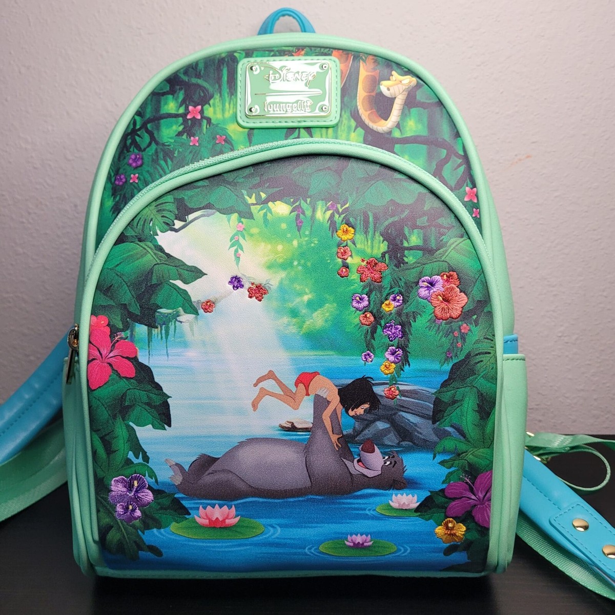 Loungefly Disney Jungle Book Bare Necessities Mini Backpack  display picture 1