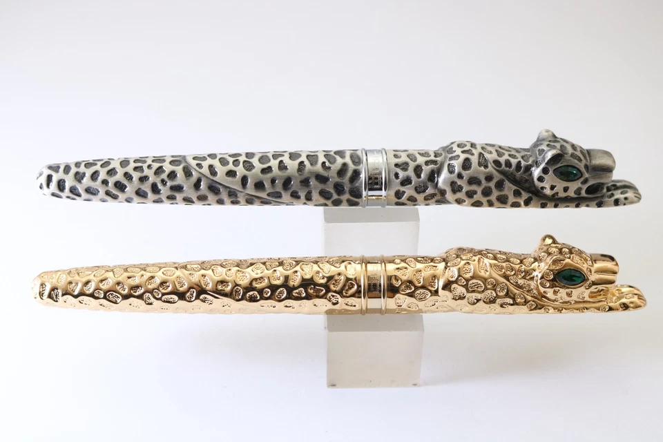 Jinhao Leopard Medium Fountain Pens, 2 Different Finishes, UK Seller