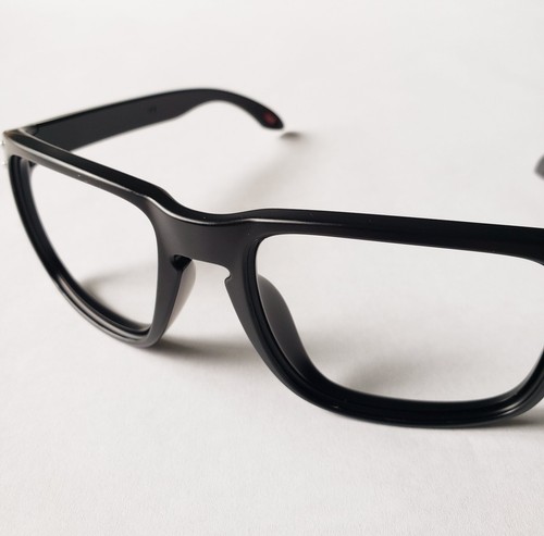 Marco de repuesto Oakley Holbrook mate negro plata iconos solo auténtico - Imagen 5 de 11