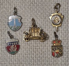 Vintage Travel Charm Lot