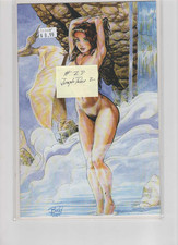 CAVEWOMAN JUNGLE TALES 2 VARIANTE COA Vol 1 RARO AMYRL Basement come nuovo non letto