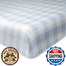 HonestBaby Unisex-Baby Fitted Crib Sheets Set Standard Mattress 100 Organic Cot