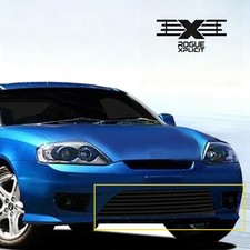 Front Lower Black Billet Grille Grill Insert For 2005-2006 Hyundai Tiburon 05 06 Front Lower Black Billet Grille Grill Insert For 2005-2006 Hyundai Tiburon 05 06