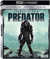 Predator New 4K UHD Blu-ray With Blu-Ray, 4K Mastering, Dolby, Digital Theat