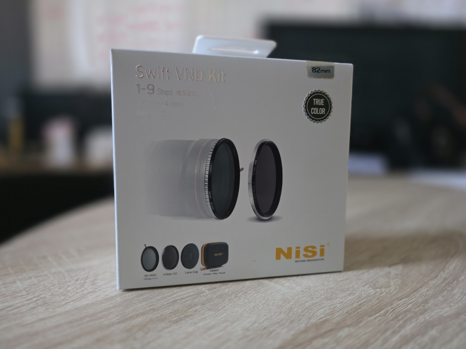 Nisi Swift VND Kit 82 mm anti dominante de couleur pour vidéo cinéma