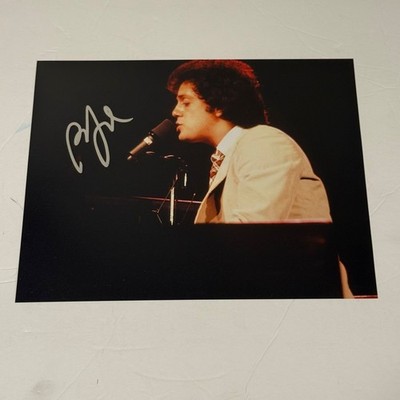 Billy Joel Autographed Piano Man Concert 8x10 Photo 4