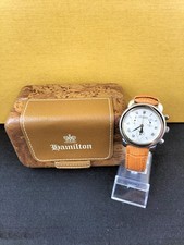 Orologio HAMILTON 8800/Lancaster Cronografo Autentico dal Giappone