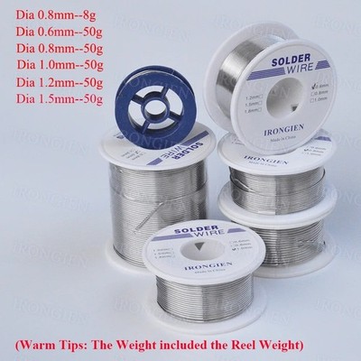 New Tin Lead Free Soldering 1.0mm Rosin Core Solder Flux Welding Wire Reel