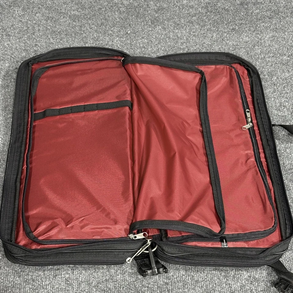 Wusthof Chef Cuchillo Bolsa Estuche Viaje Rollo Organizador Negro Cubiertos Correa para el Hombro Foto 4 de 4