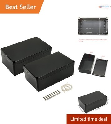 ABS Plastic Project Enclosure Waterproof Dustproof Outdoor Electrical Junctio...