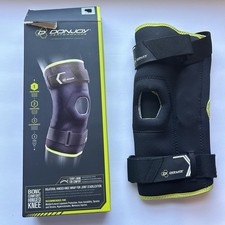 DonJoy Performance Bionic Knee Wrap Brace Bilateral Hinged Comfort Black S/M