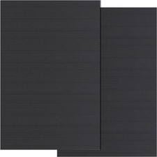 2 Sheets 0.5 mm Fursuit Eyes Mesh, Black 11.8 x 7.87 Inch Breathable PVC Eye ...