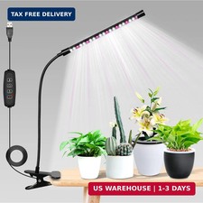 iPower LED Grow Lights with Full Spectrum Plant Growing Lamp for Indoor Plant, 3