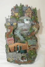 BRADFORD EXCHANGE THOMAS KINKADES TRANQUIL WATERS TABLETOP FOUNTAIN (READ)