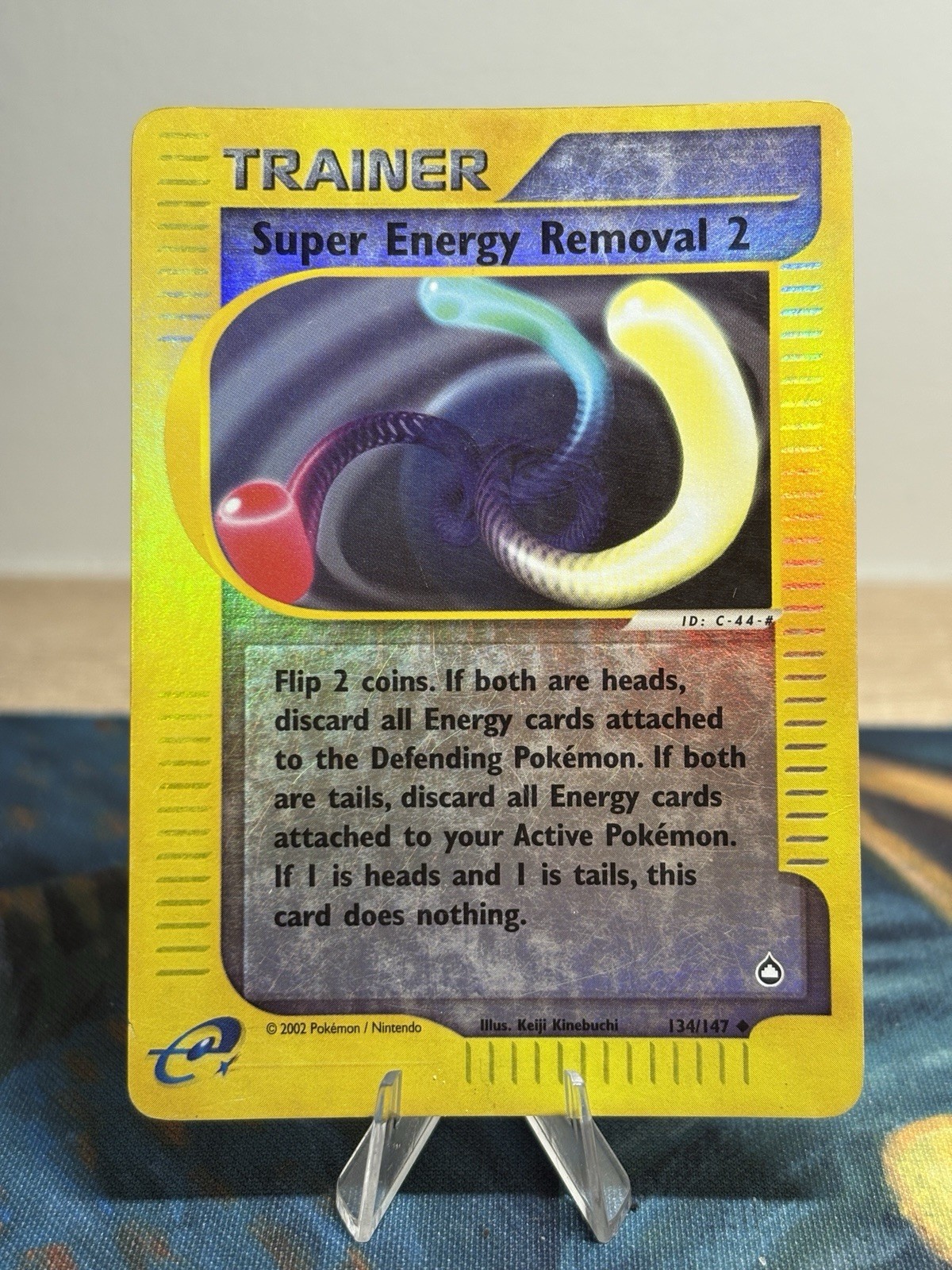 Super Energy Removal 2 134/147 Aquapolis Uncommon Pokemon Card Reverse Holo