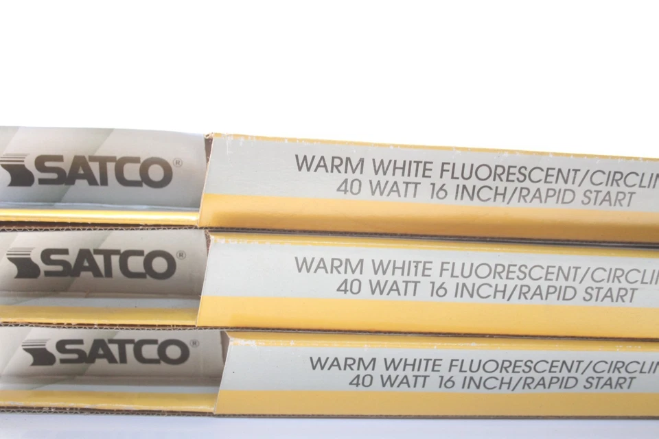 SATCO S2954 40-Watt CIRCLINE FC16T9/WW/RS FLUORESCENT LIGHT BULB - Image 3 of 4