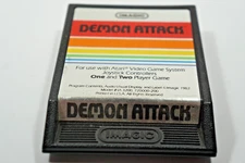 DEMON ATTACK Vintage IMAGIC ATARI Video Game Cartridge FREE SHIPPING