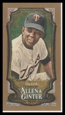 2024 Topps Allen & Ginter #322 Tony Oliva Mini Gold Border