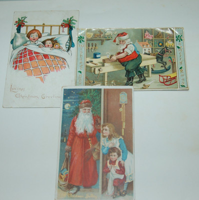 1900. WEIHNACHTSPOSTKARTEN. KONVOLUT 3.