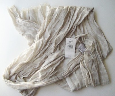 J.Jill Summer Shawl Scarf, Soapstone Color, unused w/tags