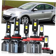 Lights Fit For Mazda 3 2010-2018 Mazda 5 2012-2017 Mazda 6 2014-2017 6 Pack