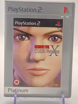 Resident Evil Code Veronica X Platinum PS2 Capcom CIB Deutsch