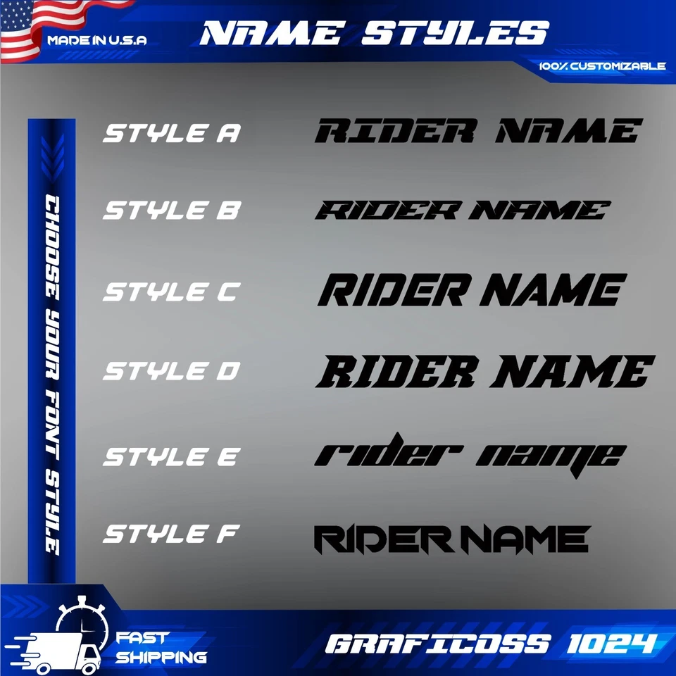 polaris predator 500 graphics decals stickers full kit atv wrap quad predator500 - Image 4 of 4