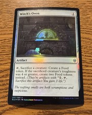 MTG Witch's Oven - Throne of Eldraine #237 FOIL NM MTG MAGIC THE GATHERING UNC