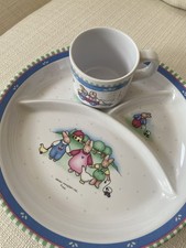 Vintage Children s Plate And Cup