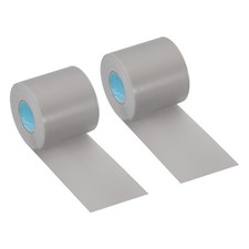 2pcs 2.4 inchx36.1ft Pipe Wrapping Non Stick PVC Duct Tape HVAC Tube Wrap Gray