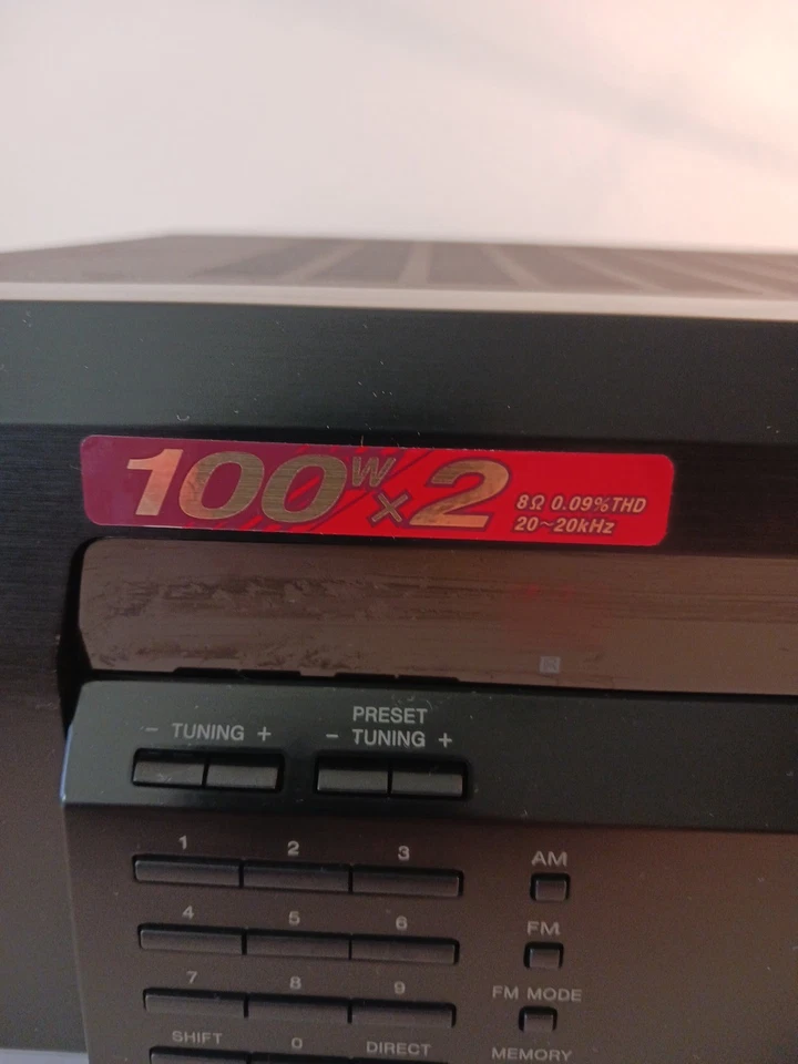 Vintage Sony Stereo FM/AM Stereo Receiver STR-DE135 Tested No Remote - Image 3 of 4