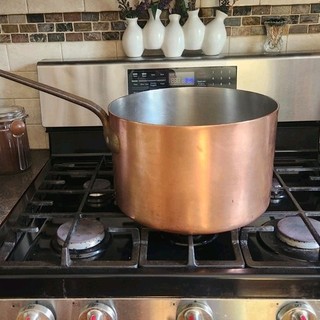 Legion Utensils copper pan with Stainless lining