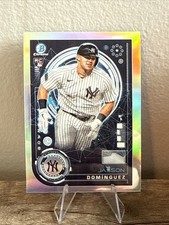 2024 Bowman Chrome Jasson Dominguez Bowman AI #BAI-8 Rookie RC NEW YORK YANKEES 