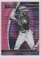2021 Panini Chronicles Titan Pink Pulsar Prizm Fernando Tatis Jr #12 0jk3