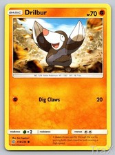 Drilbur 118/236 Unified Minds Pokemon LP Common