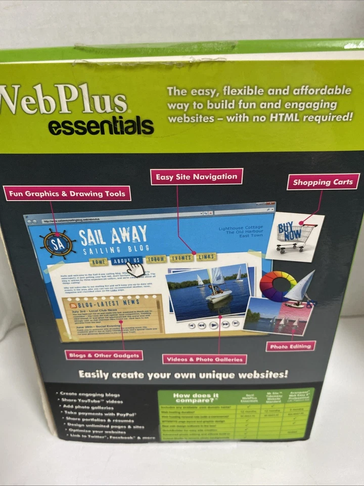 Web Plus Essentials,Serif,The Fast,Fun And Easy Website, New - Image 2 of 2