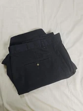 Cutter & Buck Shorts Mens 36 Navy Blue Dri-Release Golf Pleated Performance