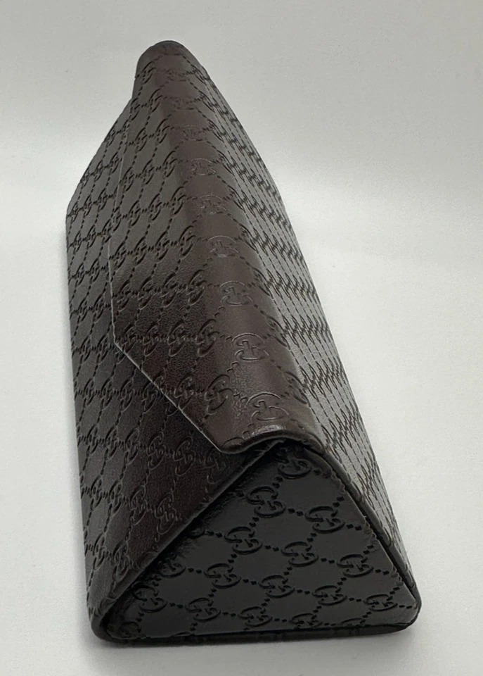 Подлинный складной чехол для очков/солнцезащитных очков Gucci GG Monogram + чистящая ткань — - Изображение 4 из 4