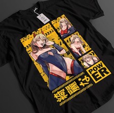 Chainsaw Man Shirt Power Tshirt Denji T-Shirt Aki Asa Anime Makima Unisex Tee