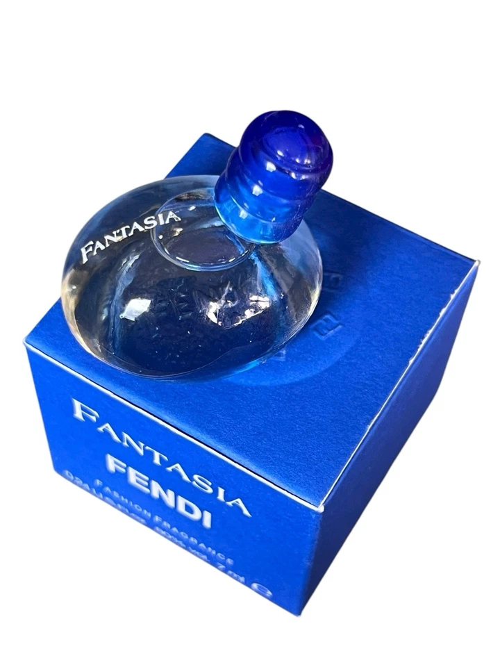 FANTASIA Fendi Blue Bottle Eau de Toilette Women .24 oz 7 ml splash Perfume Mini - Image 2 of 4