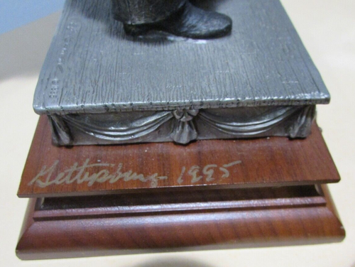 Civil War Pewter Figure “Abraham Lincoln” by Francis Barnum #119/500 - Picture 11 of 13