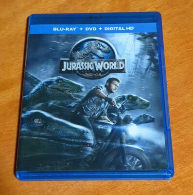 Jurassic World blu-ray Chris Pratt Bryce Dallas Howard Colin