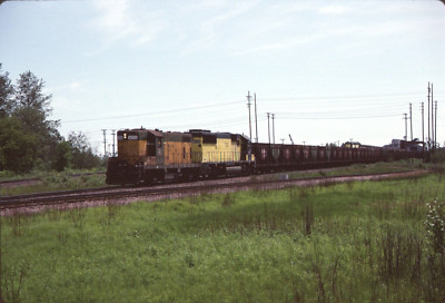 C&NW Chicago & North Western EMD GP9 Kodachrome Original Kodak Slide | eBay