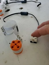 LEGO  x1676 RCX NXT Converter  Cables 8528 - Mindstorms 9797 W Light Brick+servo