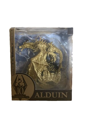 McFarlane Elder Scrolls V Skyrim ALDUIN Gold 10th Anniversary Special ...