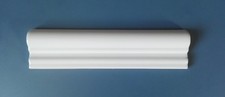 Packs of Subway Border Dado Tile mouldings. Gloss 20x5cm White
