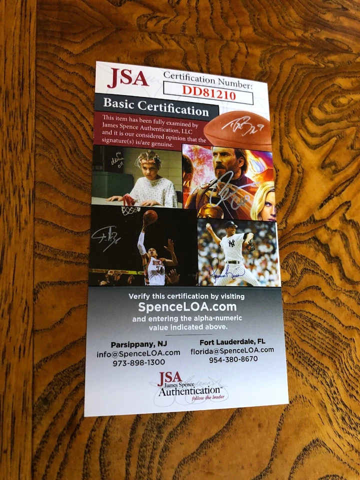 Jay Hebert Autographed Index Card W/Photo 1960 PGA Champ d.1997. Rare! Golf Grt - Image 3 of 4