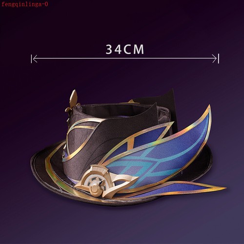 Honkai:Star Rail Trailblazer Cowboy Hat Cosplay Costume Props Top Hat Customized - Picture 5 of 9