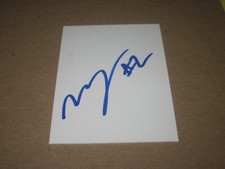 MYISHA HINES ALLEN SIGNED AUTOGRAPHED BLANK WHITE CARD WNBA WASHINGTON MYSTICS